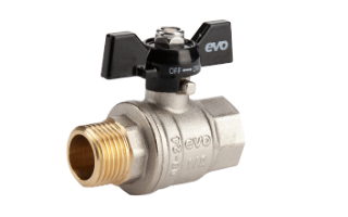Válvula com Alavanca Borboleta F-M PN40 EvoSanitary +Plus®