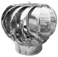 Chapéu de Chaminé Rotativo em Inox ESP