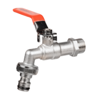 Torneira de Duplo Serviço com Alavanca e Conector Rápido EvoSanitary®