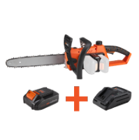 Kit motosserra elétrica a bateria com bateria e carregador MAX 20V ONE EvoTools®