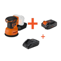 Kit lixadora rotativa a bateria com bateria e carregador MAX 20V One EvoTools®