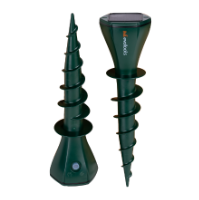 Repelente Solar para Roedores e Serpentes com Vibração e Ultrassons EvoTools®