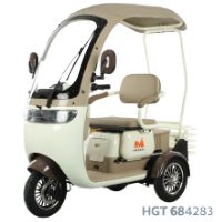 Triciclo Elétrico para Passageiros com Cabine Aberta Dotos TRP1000CD EvoTools®