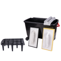 Conjunto Balde para Aplicação e Lavagem de Rejunte 24L EvoTools®