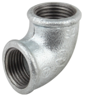 Cotovelo Galvanizado 90 F-F EvoSanitary®