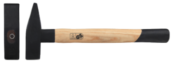 Martelo de Mecânico Forjado com Cabo de Madeira EvoTools® Professional
