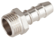Conector de Mangueira Niquelado Rosca Macho