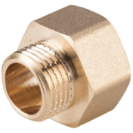 Niple-luva de latão 241 EvoSanitary®