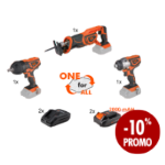 Ferramentas ONE +Bateria 2Ah+Carregador Promo 3+2+2