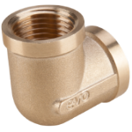 Joelho de latão 90 F-F EvoSanitary®