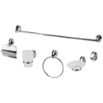 Conjunto de Acessórios de Banho 6 Peças 1082