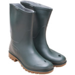 Botas de Segurança em PVC Khaki-Amber C06