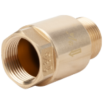 Válvula de Retenção com Obturador em Latão Rosca Fêmea-Macho