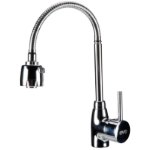 Torneira de Cozinha com Bica Flexível e Arejador 4001