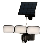 Projetor LED com Carregamento Solar, Ajustável