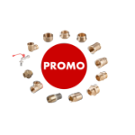 Pacote de Conexões em Latão