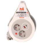 Extensão Elétrica 2P+2USB A+C EvoTools®