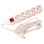 Extensão Elétrica com Interruptor 5 Tomadas (5P) EvoTools®
