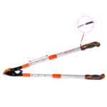 Tesoura para Galhos Tipo Bigorna com Cabos Telescópicos de Alumínio e Serra para Galhos Integrada EvoTools®