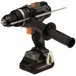 Berbequim Aparafusador de Percussão Brushless com 2 Baterias e Carregador MAX 20V POWER EvoTools +Plus®