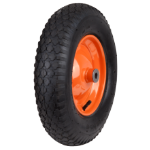 Roda para Carrinho de Mão Pneumática com Jante Metálica